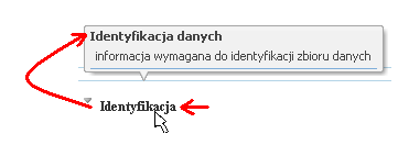 identyfikacja danych metadane