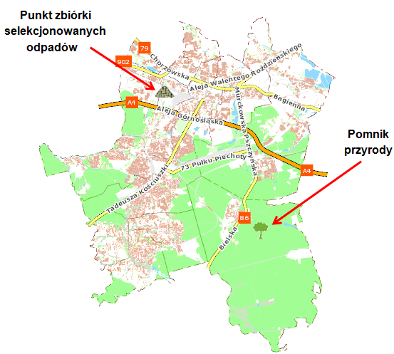 ochrona srodowiska punkty zbiorkipomniki