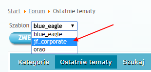 zmiana stylu jf corporate